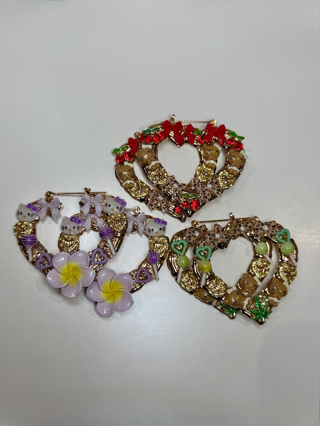 CUSTOM PERSONALISED JUNK EARRINGS