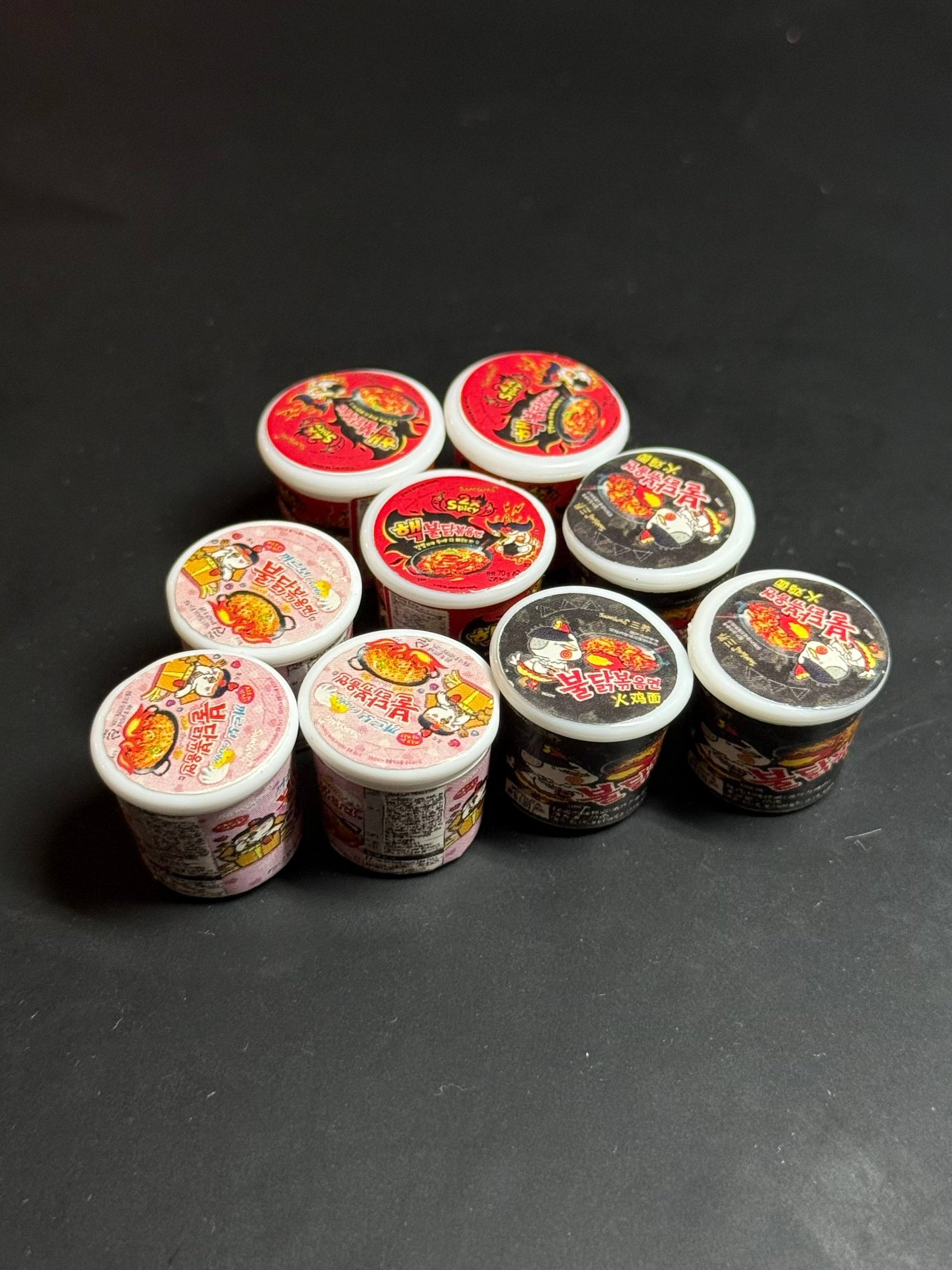 buldak 3D noodle charms
