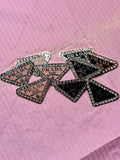 Prada logo large charm