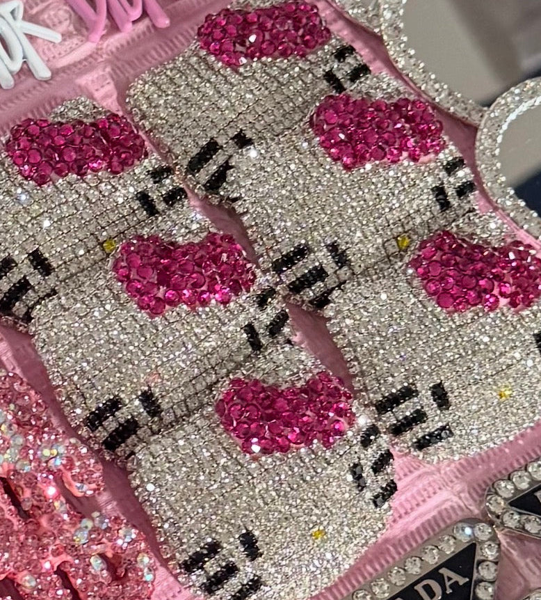 Bling hello kitty charm