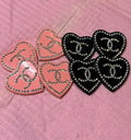 CC chanel heart charms