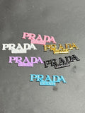 prada word charm