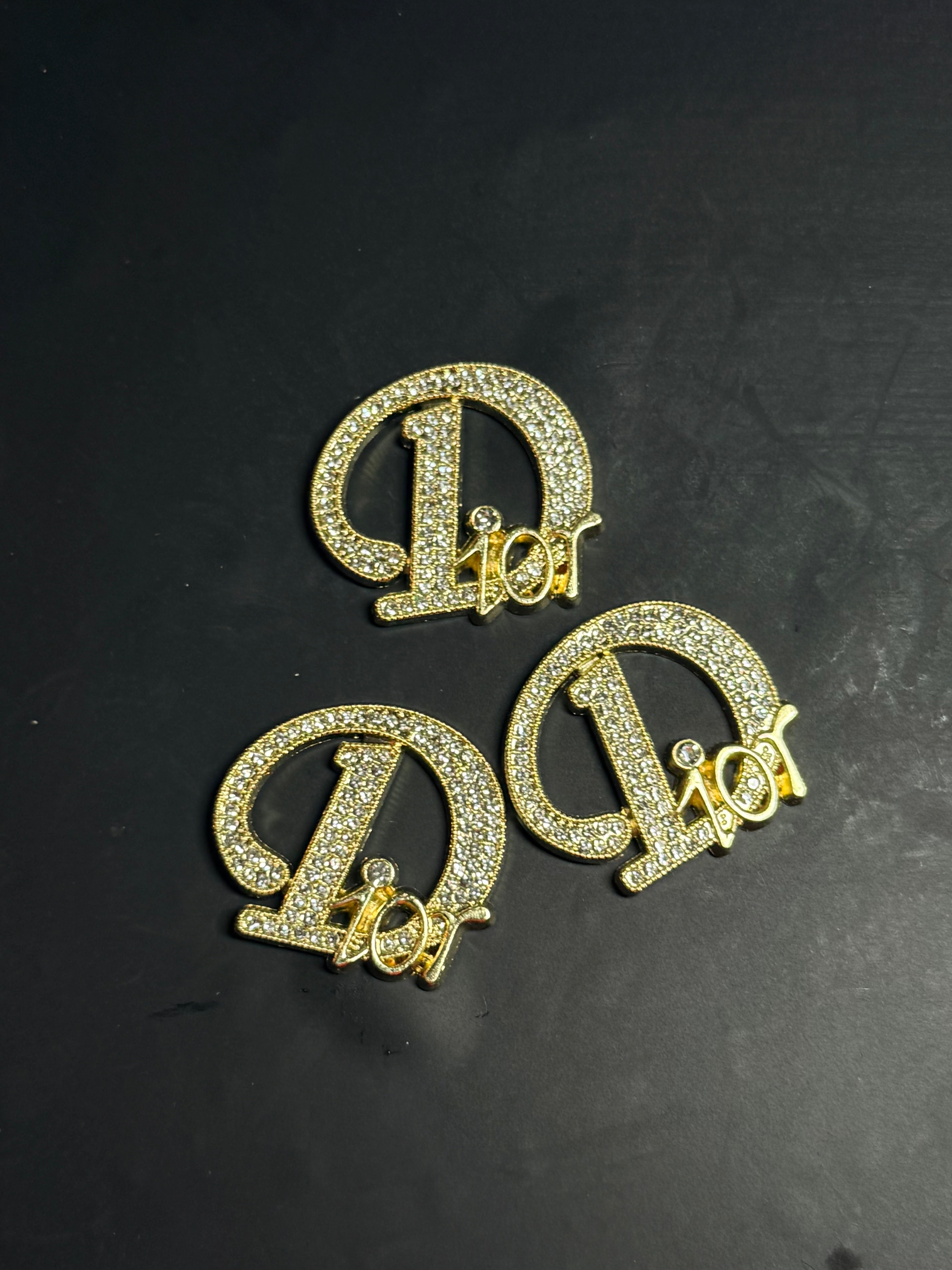 Large D Dior charm