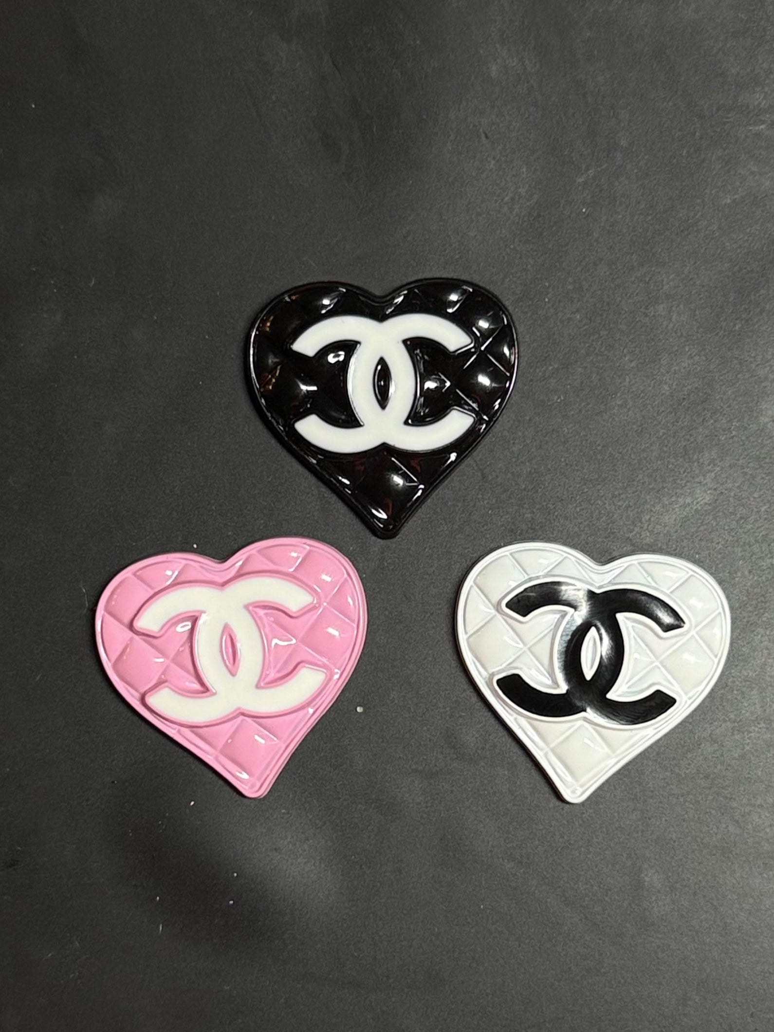 Chanel heart charm