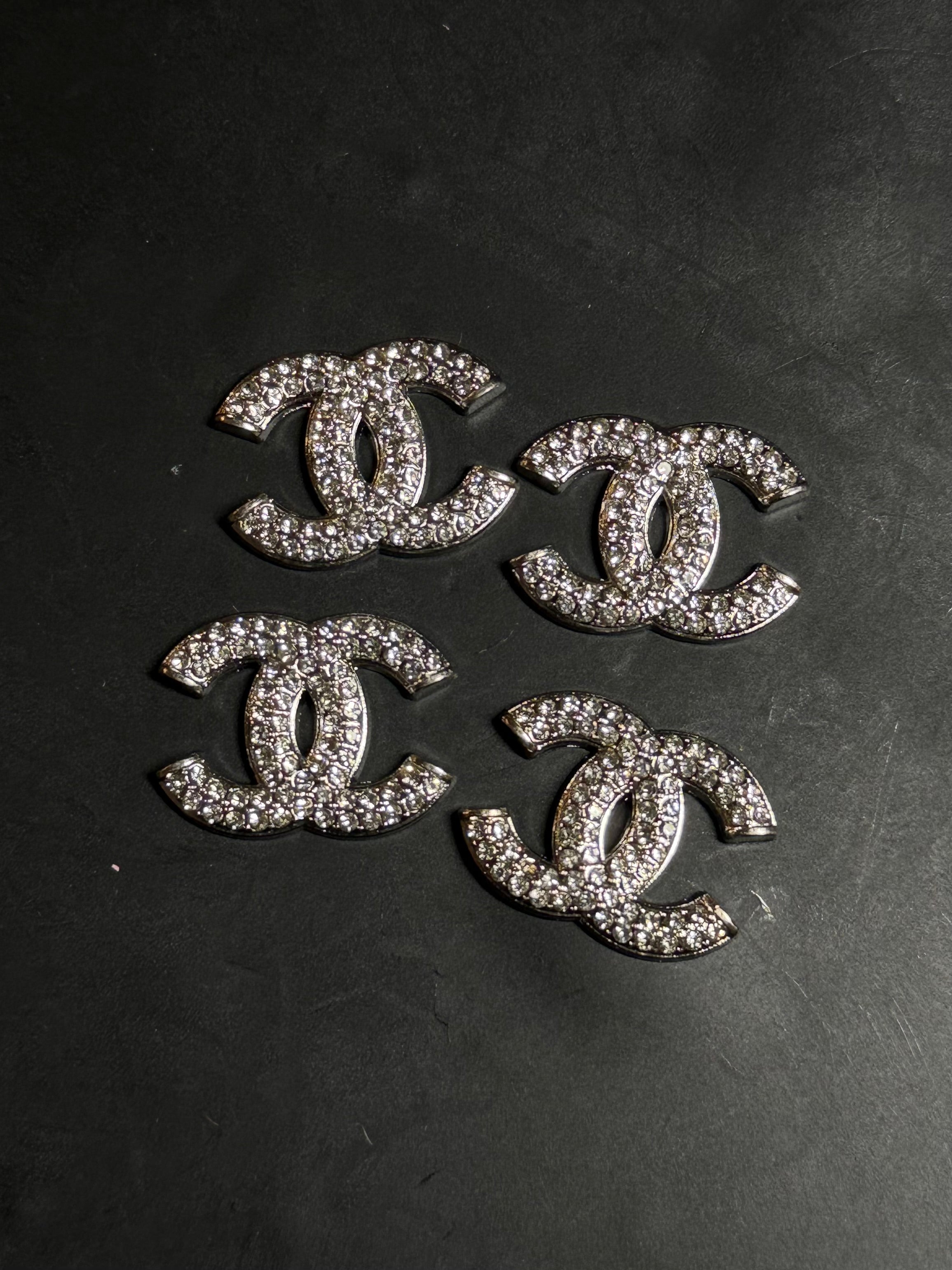 CC chanel charm silver bling