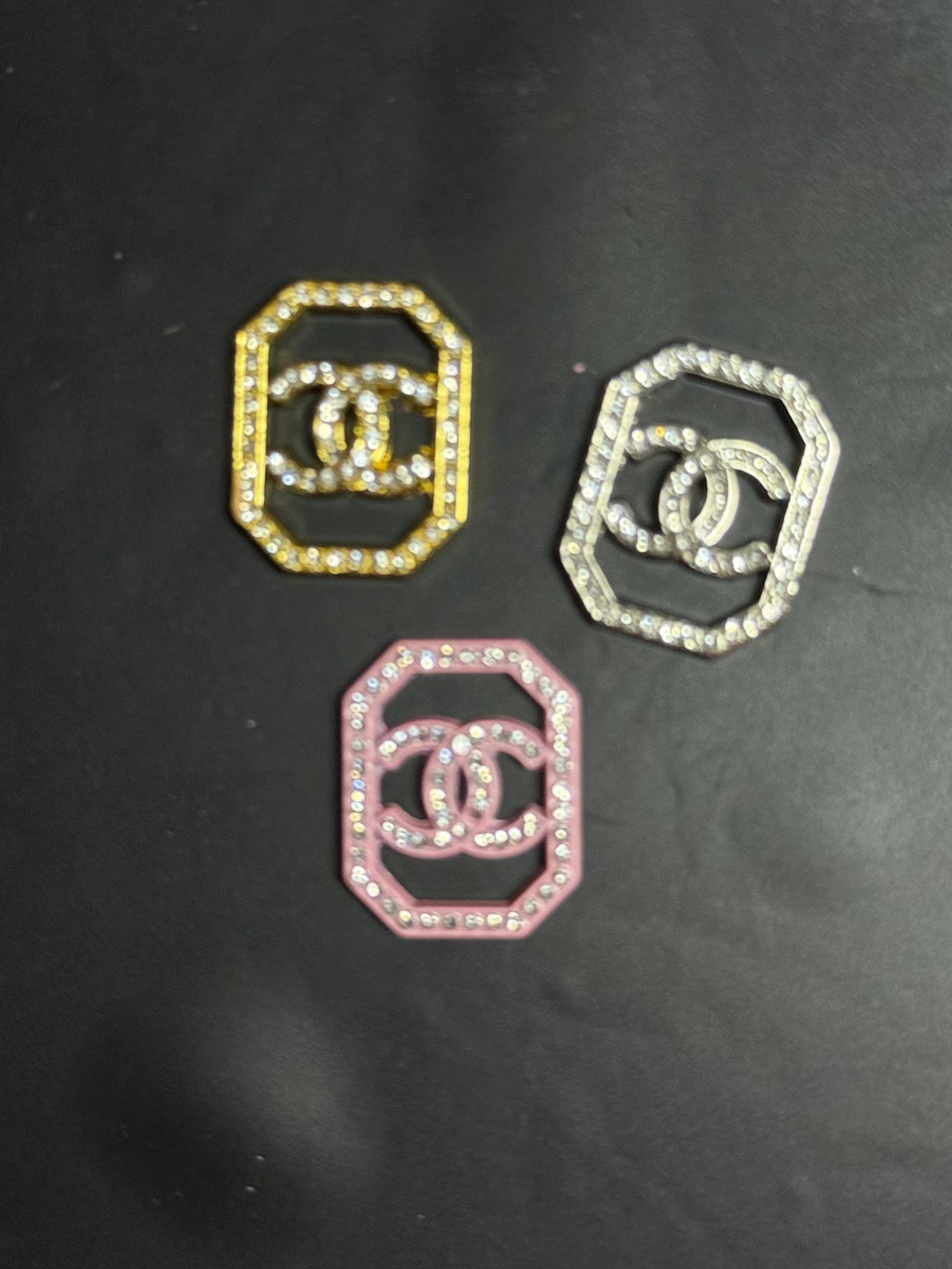Rectangle cc chanel charm