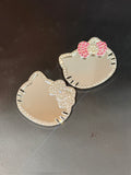 Hello kitty shaped mirror