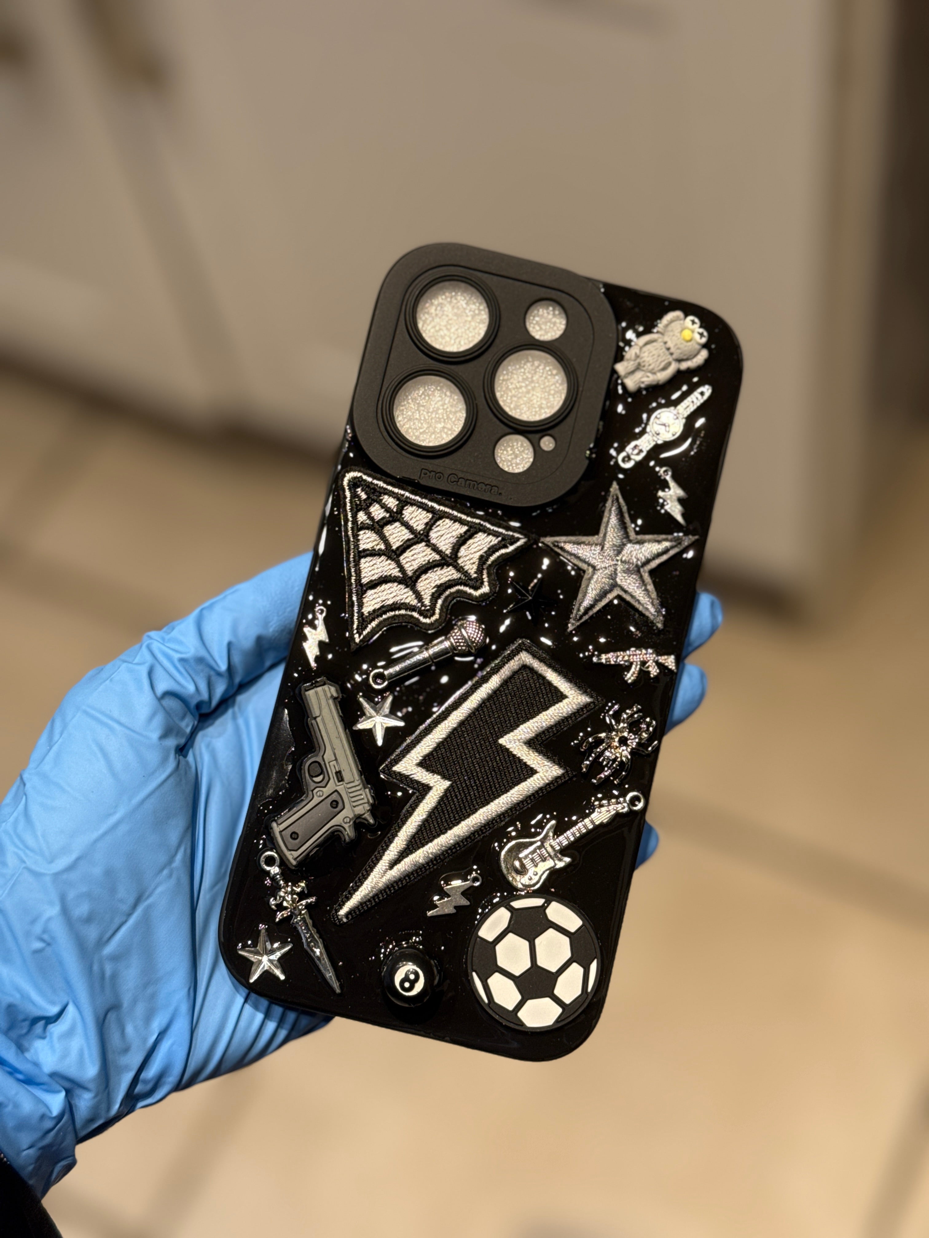 CUSTOM PERSONALISED JUNK MENS PHONE CASE