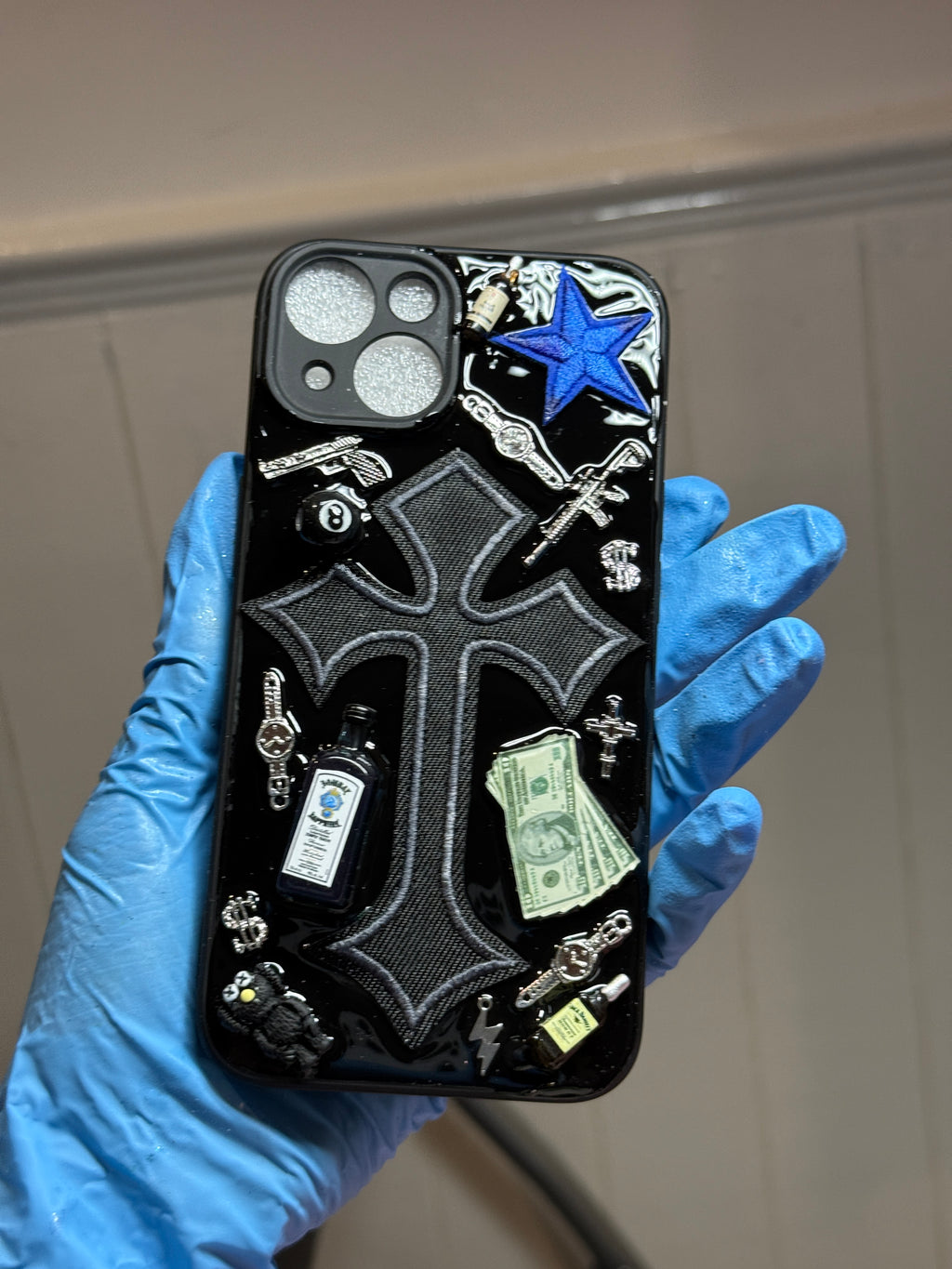 CUSTOM PERSONALISED JUNK MENS PHONE CASE